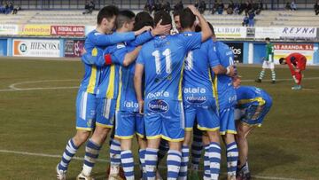 La Arandina tiene a tiro un récord histórico del fútbol español