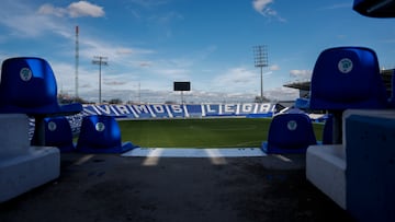 17/12/25 BRINDIS COPA DE NAVIDAD 2025 DEL CD LEGANES PANORAMICA ESTADIO MUNICIPAL DE BUTARQUE VISTA INTERIOR