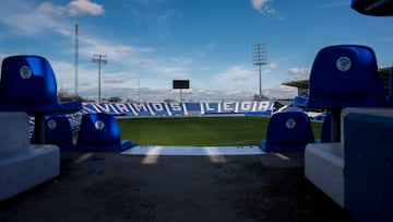 17/12/25 BRINDIS COPA DE NAVIDAD 2025 DEL CD LEGANES PANORAMICA ESTADIO MUNICIPAL DE BUTARQUE VISTA INTERIOR