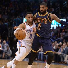 Reporte: Lakers y Nets discuten intercambio entre Kyrie Irving y Russell Westbrook