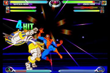 Captura de pantalla - Marvel vs. Capcom 2 (IPH)