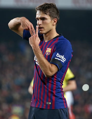 El mediocentro defendió los colores blaugranas tanto en el filial (2013-15, 36 partidos y 7 goles) como en el primer equipo. En el Barça estuvo desde 2016 hasta 2019, con una cesión mediante al Arsenal (2019). Con el Barça jugó 71 partidos, marcó 8 goles y dio 11 asistencias. 