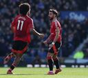 Everton2 -Manchester United 2: resumen, resultado y goles del partido