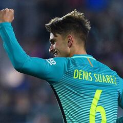 Denis Suárez, el poeta del gol