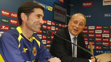 Roig junto a MArcelino.