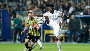 30/09/25 PARTIDO JORNADA 2 CHAMPIONS LEAGUE
KAIRAT ALMATY - REAL MADRID
JORGINHO VINICIUS JR