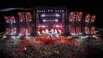 Escenario principal de Dreambeach Villaricos