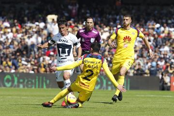 Las mejores imágenes del clásico capitalino entre Pumas y América