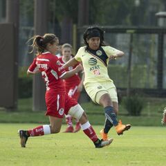 Lucero Cuevas anota el gol más rápido de la liguilla MX femenil