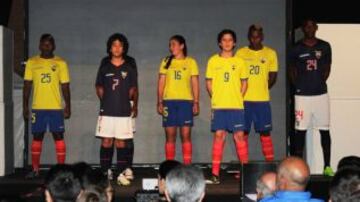 La indumentaria que ocupará Ecuador en la Copa de este 2015.