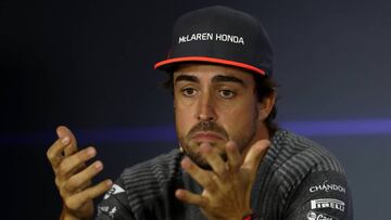 Alonso en Singapur.