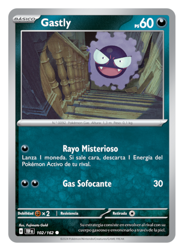 Vistazo exclusivo a tres nuevas cartas de la expansión Escarlata y Púrpura-Fuerzas Temporales de JCC Pokémon