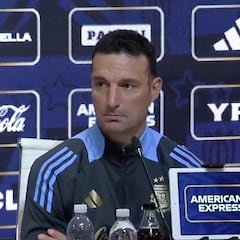 El piropo de Scaloni al Real Madrid cuando le preguntan por Mastantuono