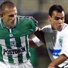 El parejo historial de Wanderers ante equipos colombianos