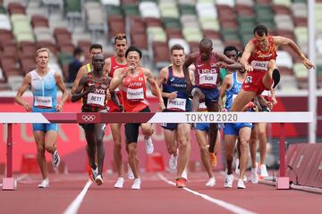 El atleta Daniel Arce asegura que "ha dado todo lo que tenía" tras quedar eliminado en la tercera semifinal de 3.000 obstáculos. 