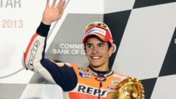 Márquez: "He dado el cien por cien para estar ahí arriba"
