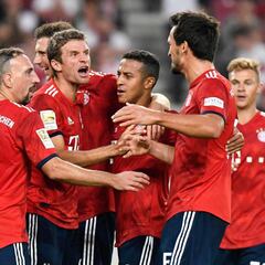 James, suplente y 13 minutos de juego en triunfo del Bayern