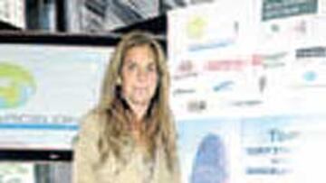 Arantxa Sánchez, ayer.