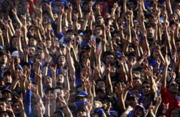 La barra de Universidad de Chile despidió al "Matador"