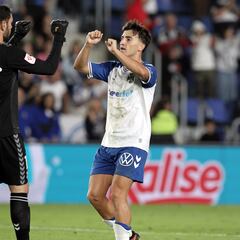 Aitor Buñuel, invicto ante el Real Oviedo