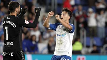 Aitor Buñuel, invicto ante el Real Oviedo