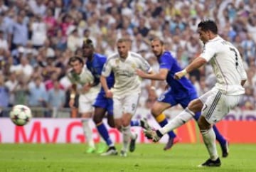 Cristiano Ronaldo marcó el 1-0 de penalti.