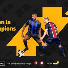 PSG vs. Inter de Milán: Crear Apuesta de Betfair a cuota 100.0