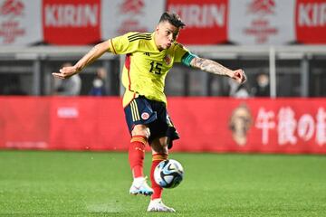 Jhon Jáder Durán y un golazo de chilena de Rafael Santos Borré le dieron la vuelta al marcador tras el primer tanto de Mitoma. Lorenzo mantiene su invicto con la Selección Colombia.