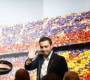 Xavi Hernández se lleva el homenaje que se merece