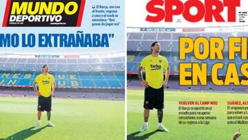 Messi, la foto de la esperanza