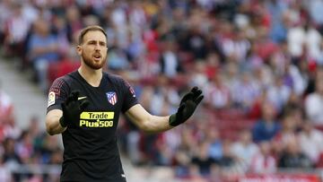 Oblak, frente al Valladolid.