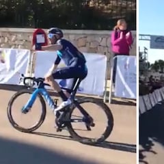 Casi 42 años y Valverde no se cansa: tras dar al palo, no se le escapa la victoria en Andratx