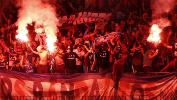 La defensa de la U luego de los incidentes de su barra brava