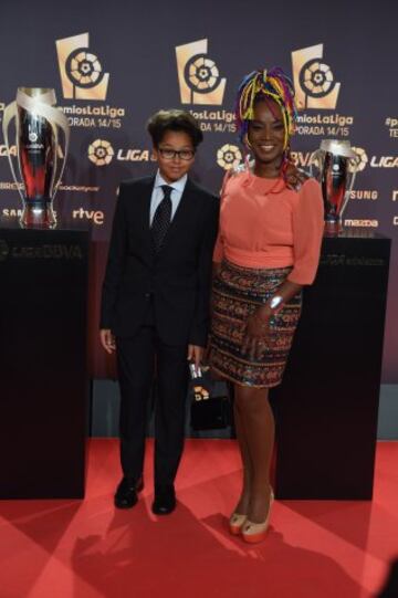 La alfombra roja de los premios de la Liga