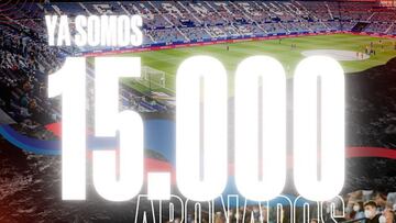 El Levante alcanza los 15.000 abonados