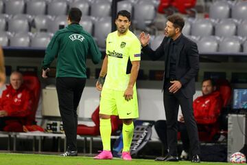 Luis Suárez y Diego Simeone.