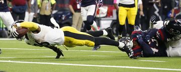 Pittsburgh Steelers dominan de principio a fin a unos heridos Houston Texans