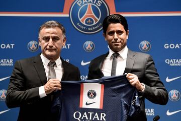 El t¨¦cnico franc¨¦s, fich¨® por el PSG. La marcha de Galtier del banquillo del Niza dej¨® en las arcas del club 10M€.