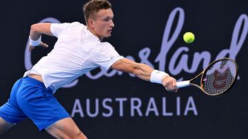 Jiri Lehecka, en el Brisbane International.