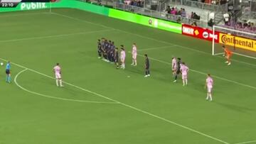 El show de Higuaín: El golazo de tiro libre con Inter Miami