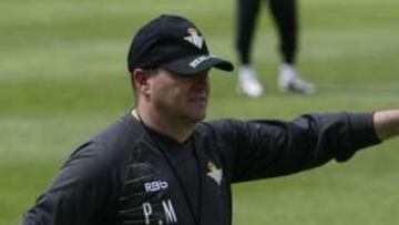 <b>SEGURO. </b>Pepe Mel ve muy posible el ascenso verdiblanco.