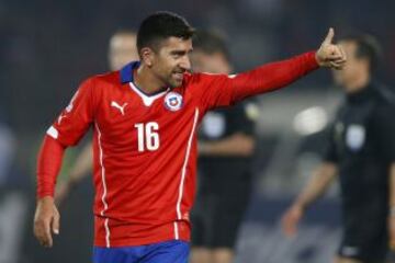 Pizarro en la Copa América 2015.