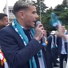 Theo se acuerda del Atleti: "Hemos pasado por Neptuno y no había mucha gente..."