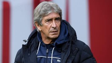 Manuel Pellegrini, en el último partido.