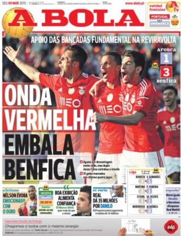 Portadas de la prensa deportiva