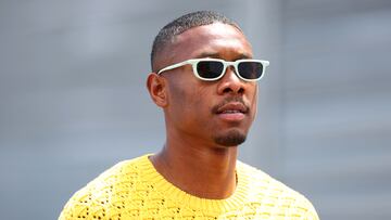 David Alaba durante el Gran Premio de M車naco de la F車rmula 1.
