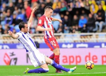 Mikel González y Kevin Gameiro.