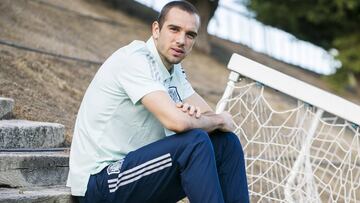 Pau L&oacute;pez posa para AS ayer en la concentraci&oacute;n de la Selecci&oacute;n en Las Rozas.