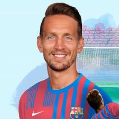Luuk de Jong: “Con Koeman me gusta hablar de táctica y fútbol”