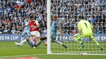 Arsenal 2 - Manchester City 1, FA Cup: crónica y resumen